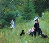 Berthe Morisot Wall Art - In a Park
